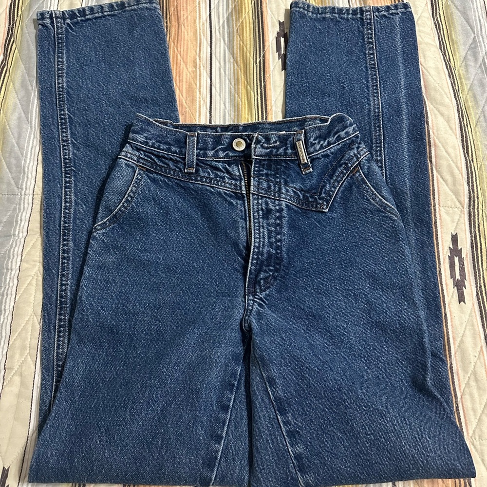Rockies High Rise Blue Jeans